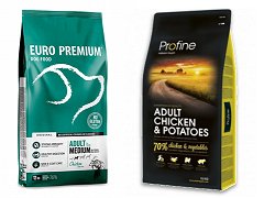 Nutrition animale Europremium et Profine